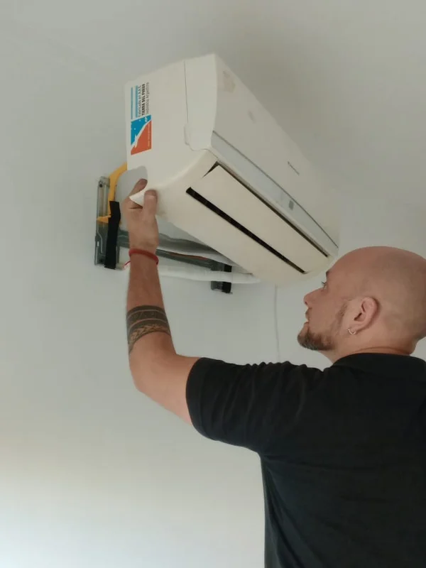 Instalación de split en vivienda Santa Fe